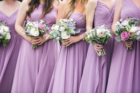 Bridal party bouquets