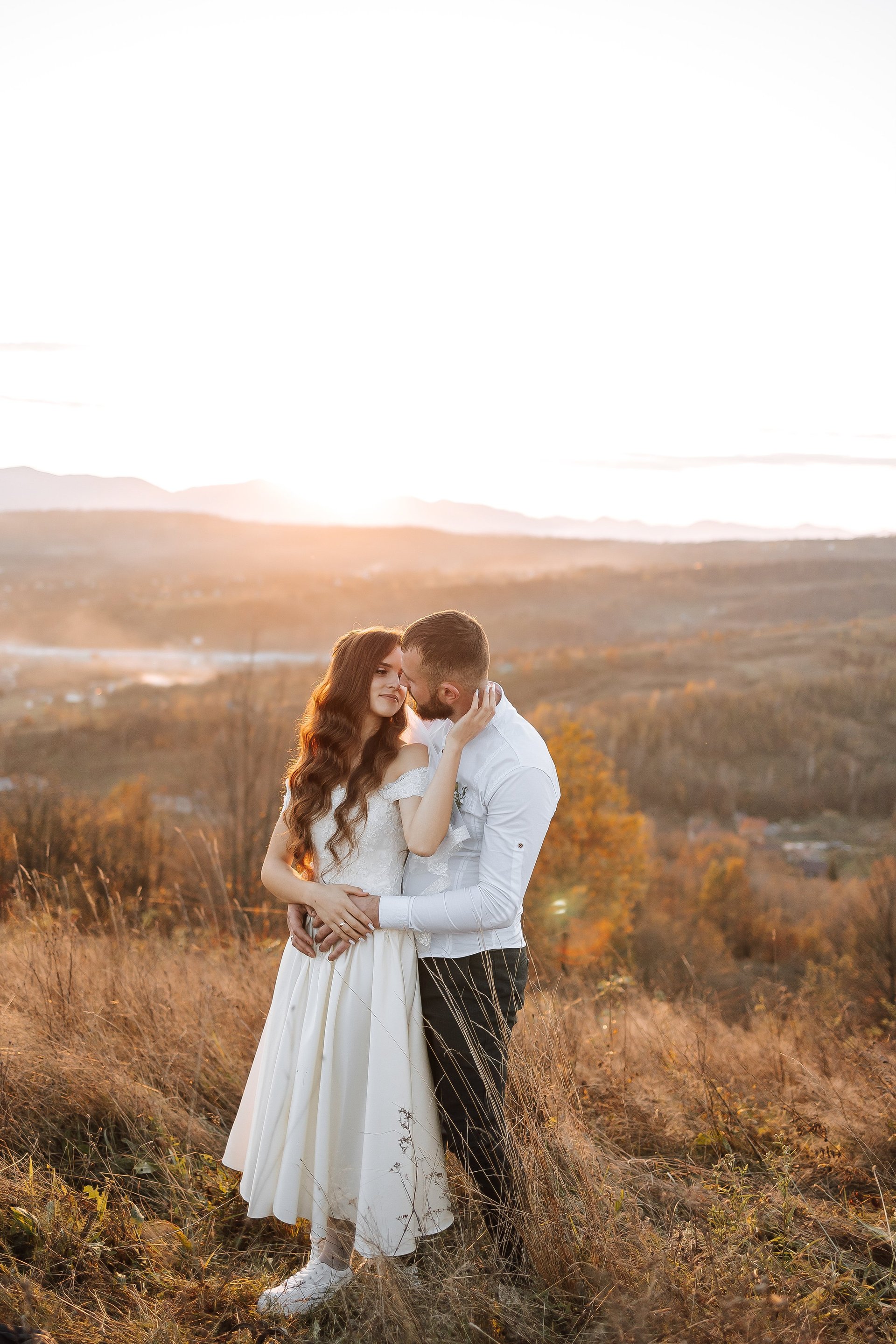 Couple sunset