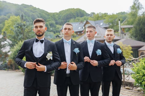 Groomsmen group