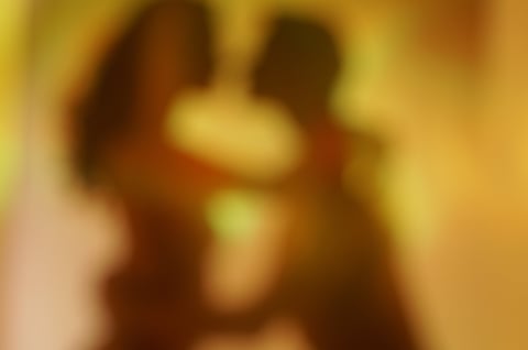 Lovers silhouette